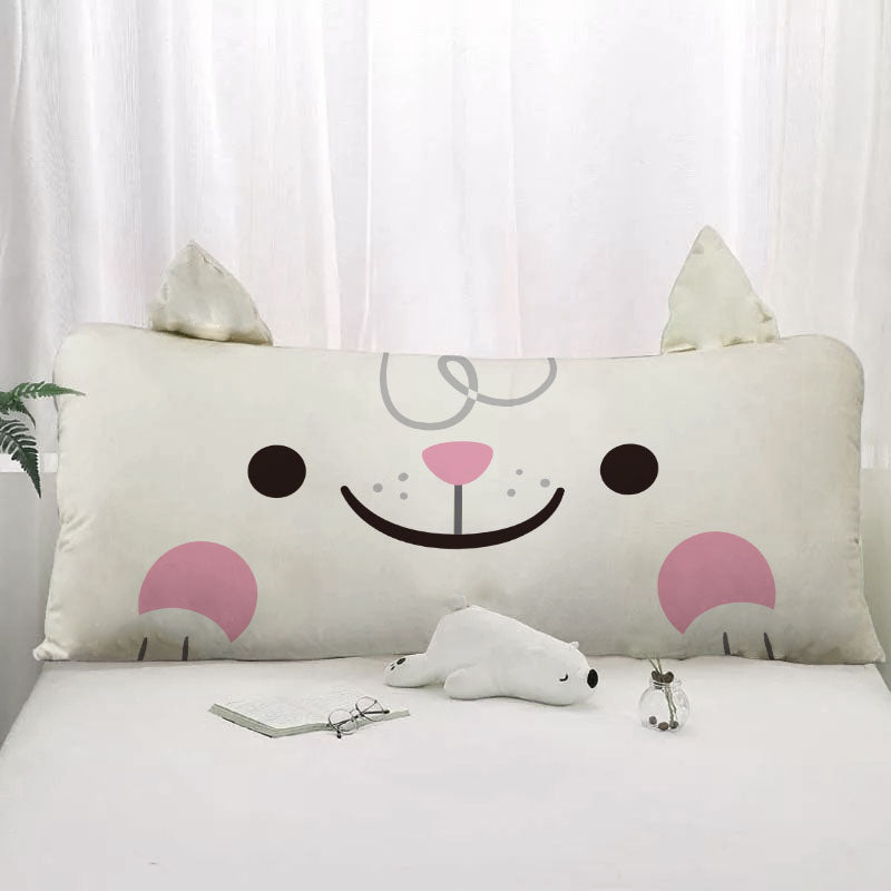 Bunny Long Bed Pillow For Kids Room The Purple Tree