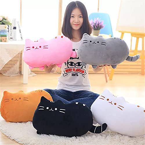 1. Pink cat-shaped pillow on chair 2. Cute pink cat pillow on chair 3. Adorable cat pillow on chair 4. Pink cat cushion on chair 5. Cat-shaped pillow resting on chair