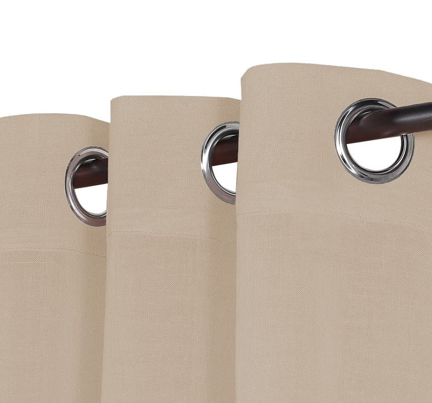 Light tan linen material with subtle texture.