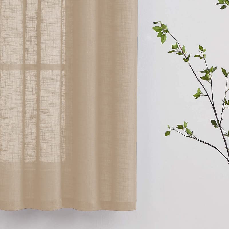 Light tan linen cloth background.