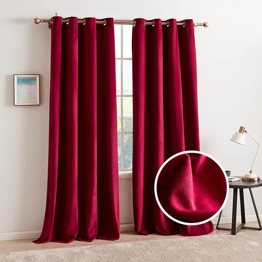 Red velvet fabric in various colors: a collection of vibrant hues showcasing the luxurious texture and rich appeal.