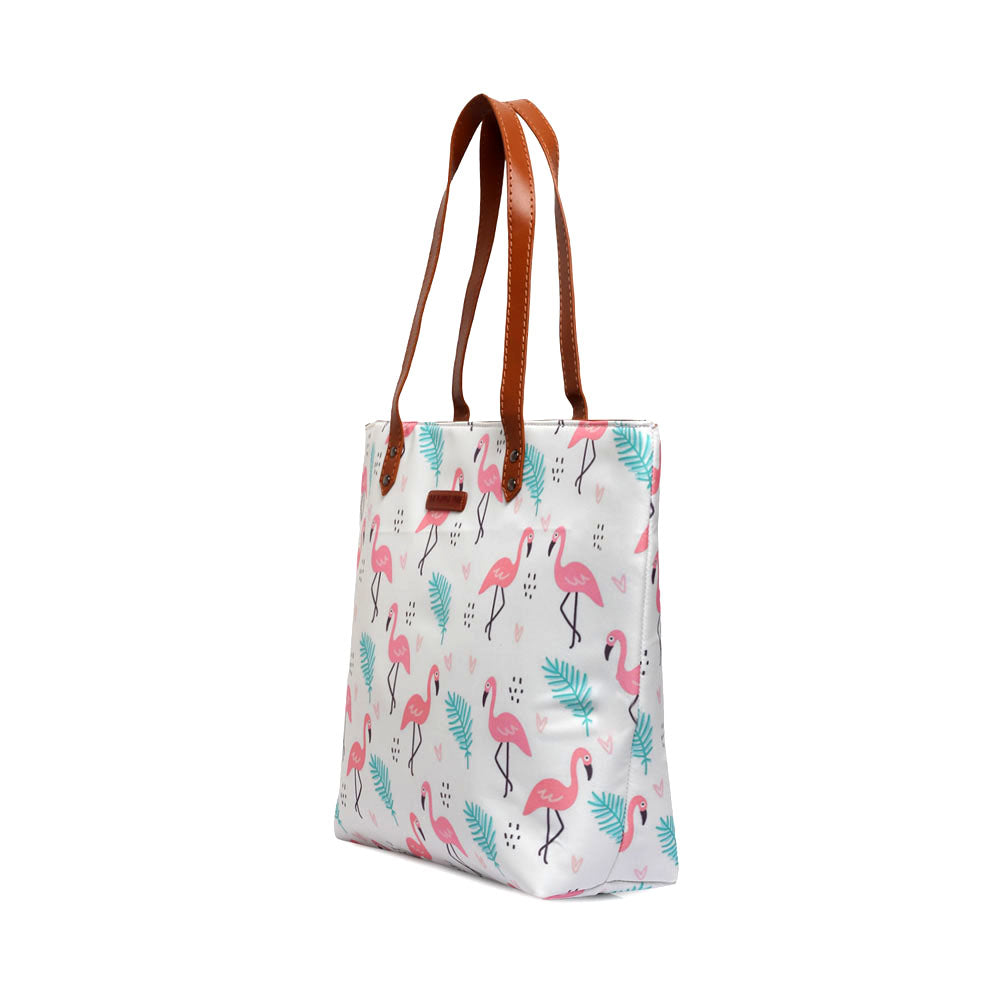 Flamingo Party Oversized Tote Bag For Women