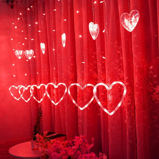 Red Love Heart LED Light