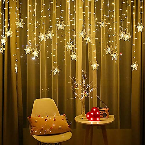 Snowflake Curtain Decorative Light