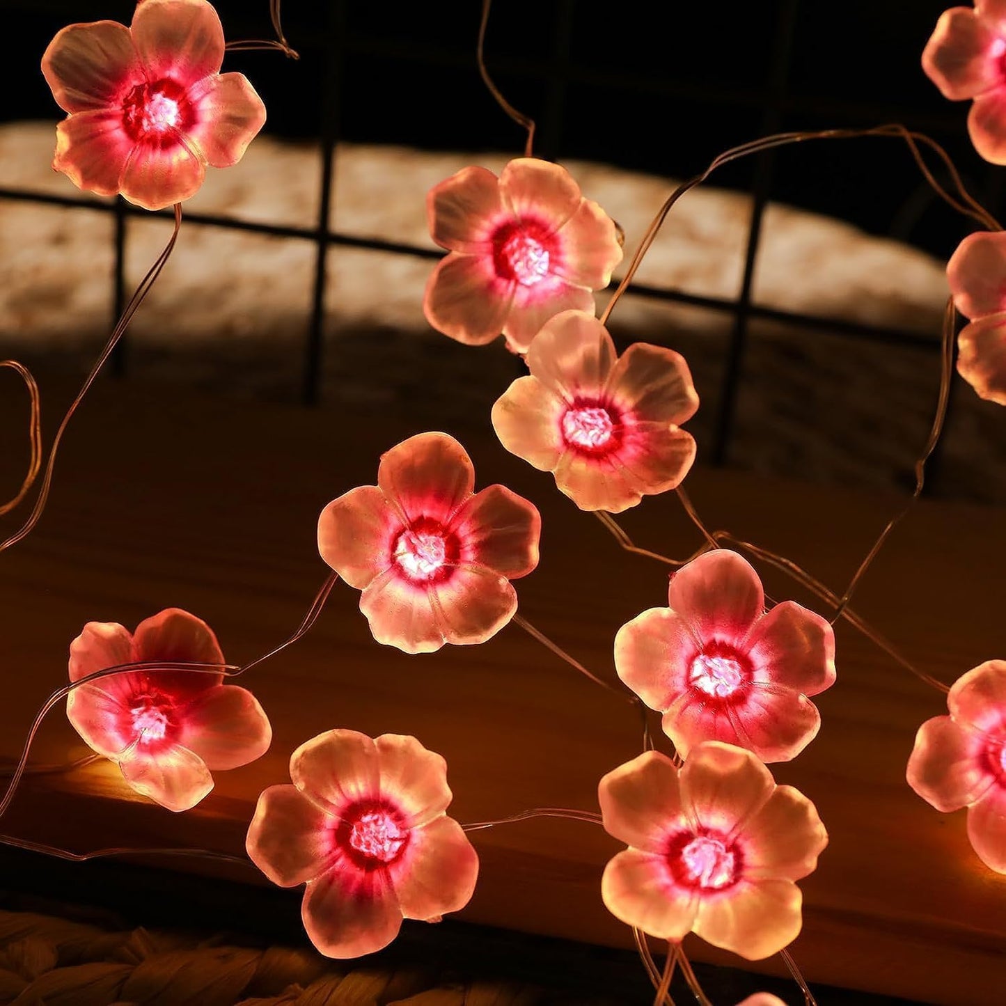 Fairy Pink Cherry Blossom String Light