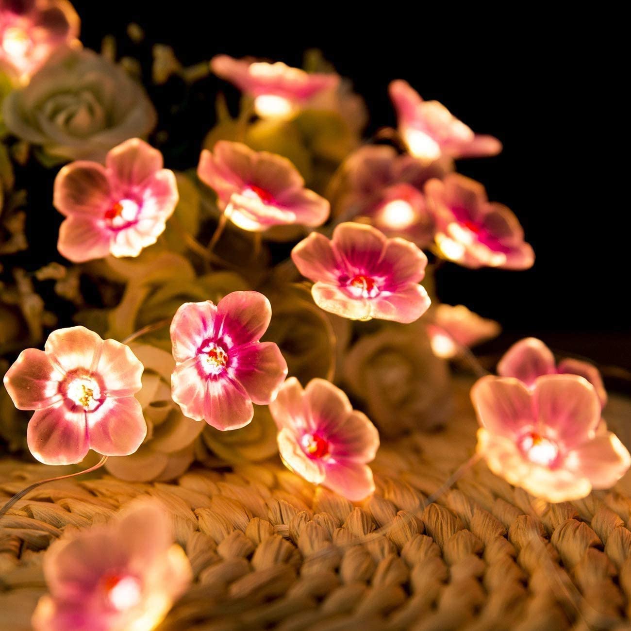 Fairy Pink Cherry Blossom String Light