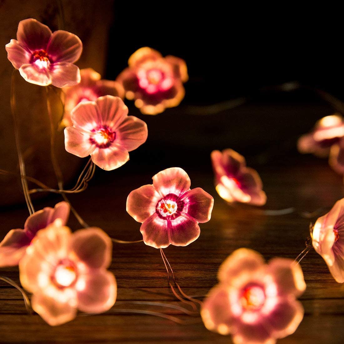 Fairy Pink Cherry Blossom String Light