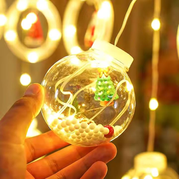 A vibrant Christmas tree glowing with bright lights, perfect for celebrating the holiday season.