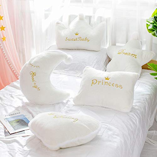  Cute white pillow with "Sweet Baby" embroidery.