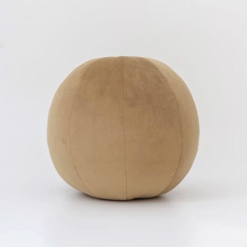  ball-shaped pillow on a white background, adding a touch of softness and charm to any space.