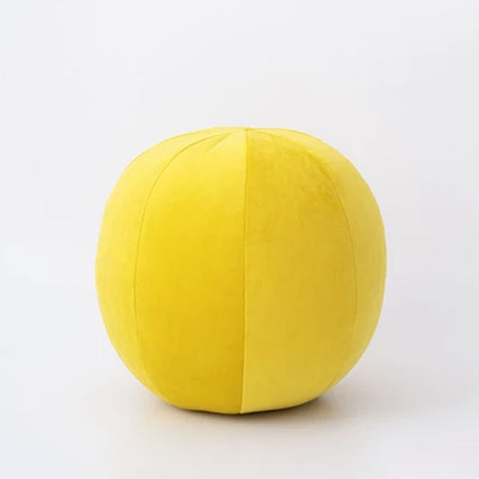  ball-shaped pillow on a white background, adding a touch of softness and charm to any space.