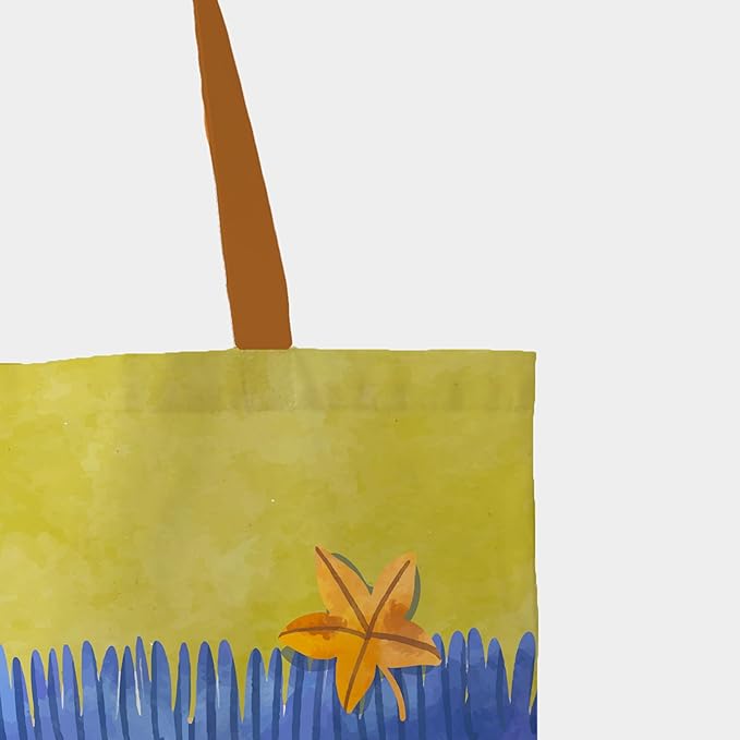 Relaxed Art Canvas Tote Bag